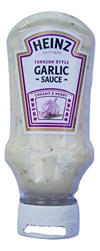 Heinz - Juego de salsas, petardo mexicano, salsa de ajo estilo turco, chile dulce, mostaza amarilla miel y mostaza. Selección de tamaño práctico 4 botellas de 220 ml para darle vida a tu mesa.