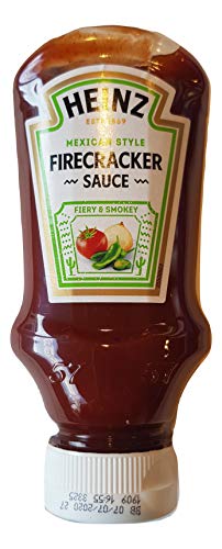 Heinz - Juego de salsas, petardo mexicano, salsa de ajo estilo turco, chile dulce, mostaza amarilla miel y mostaza. Selección de tamaño práctico 4 botellas de 220 ml para darle vida a tu mesa.