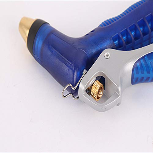 Hejwh Pistola De Riego Manguera, Manguera Pistola De Rociado Espuma De Alta PresióN Pistola De Agua MáQuina De Espuma Olla De Lavado De Coches MáQuina De Agua, Blue