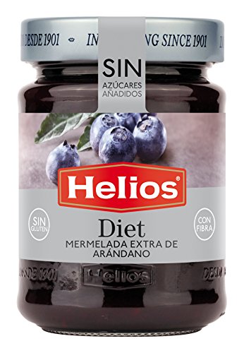 Helios Mermelada Dieta Arándano - 280 gr - [Pack de 4]