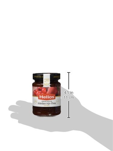 Helios Mermelada Extra Arándano Rojo-Fresa - 340 gr - , Pack de 6