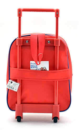 Hello Kitty AR641 - Mochila Carro Capacidad 28 x 12 x 22 cm Mochila Infantil 34 cm, Multicolor