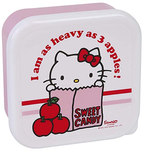 Hello Kitty - Macetas de Almacenamiento, Multicolor