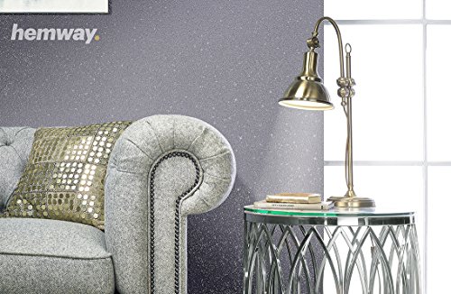 Hemway - Barniz con Purpurina para Paredes pintadas - Disponible en 25 Colores - 1 l