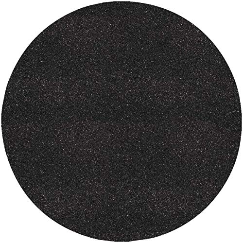 Hemway Craft 100g -Purpurina ultrafina (1/128", 0,2 mm), negro, Ultrafine 1/128" .008" 0.2MM