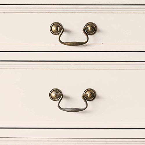 Hemway Pintura de tiza con acabado mate para paredes y muebles, 1 litro, estilo Shabby Chic Vintage Chalky (36 colores disponibles) (1 L, 35 oz), color gris claro