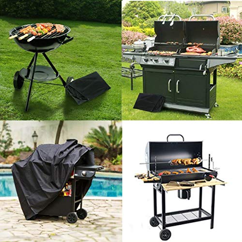 Herefun Funda para Barbacoa Impermeable, 210D Oxford Funda Protector para Barbacoa de Gas, Cubierta BBQ Parrilla Funda Protectora (170 x 61 x 117cm)