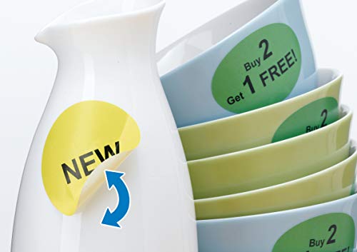 Herma 5067 - Pack de 300 etiquetas, diámetro 60 mm, color blanco