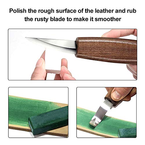 Herramienta para tallar madera, cuchillo para tallar ganchos, cuchillo de madera, cuchillo para tallar, cuchillo oblicuo, cuchillo para cuchara de cortar, cuenco, taza o trabajos de madera en general