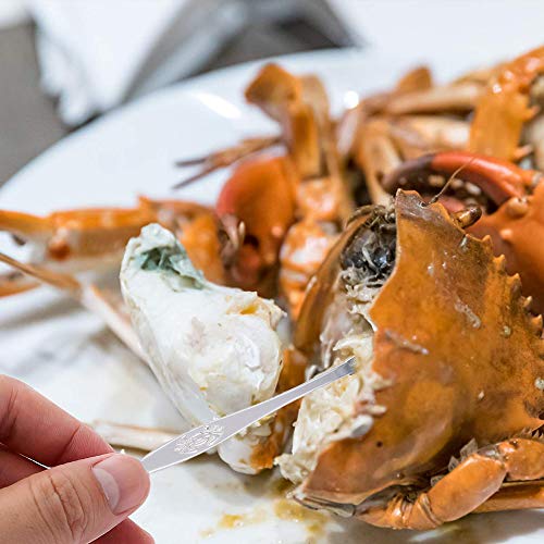 Herramientas de Cangrejo, Juego de 3 Piezas de Galleta de Mariscos, Juego de Herramientas de Mariscos, para Cangrejo / Nuez / Mariscos (Herramienta de Garra de Cangrejo + 2 Agujas de Cangrejo)