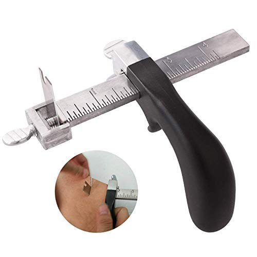 Herramientas de Corte de Correa de Cuero Profesional, Herramienta de Corte de Piel para manualidadescortadora Manual de Correa de Bricolaje con Cuchillas