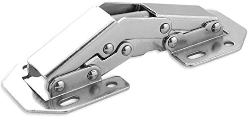 Hettich Bisagra Atornillable con Muelle 90 Grado Bisagras Cierre Automático para Puerta Totalmente Solapado y Arremetido de Empotrado Mueble Armario de Cocina Alemania Marca Juego de 2