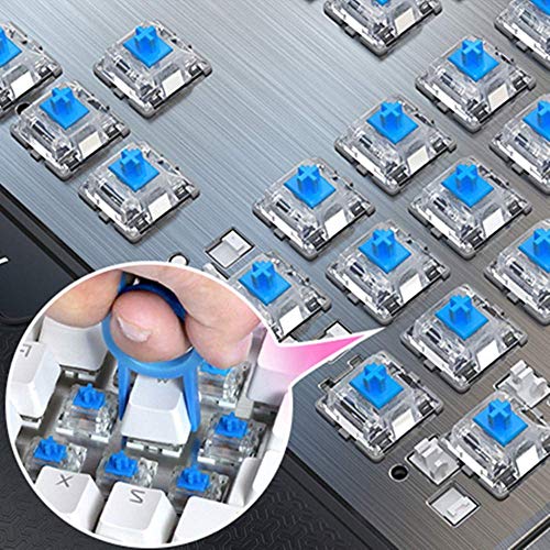 Hexiao Teclado portátil y ratón Mechanical Desktop PC Eje Verde Negro Eje Satisfacer Oficina Convencional Externo xiao1230