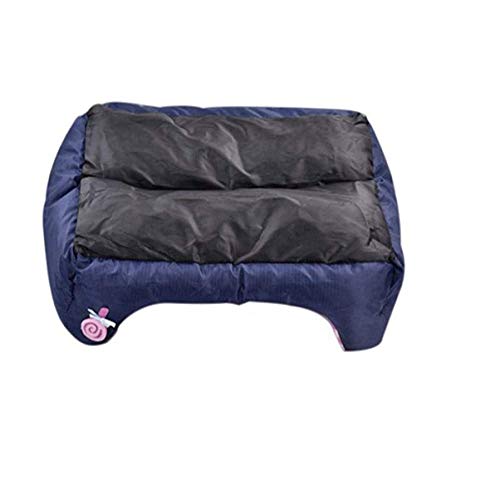 Hey shop - Cama nido de algodón cálido para mascotas con forma de caseta cuadrada para gatos, suministros para mascotas