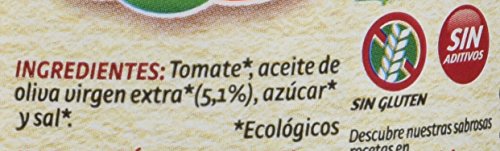 Hida Tomate Frito Ecológico - Paquete de 6 x 350 gr - Total: 2100 gr