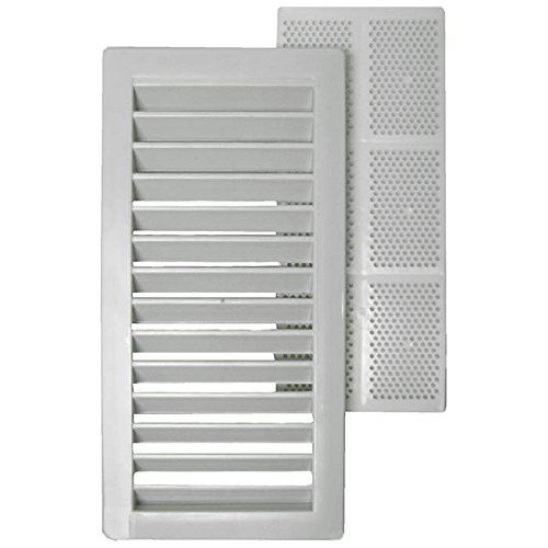 Hidrafix 3500A Rejilla Ventilación PVC, 13.5 x 26 mm