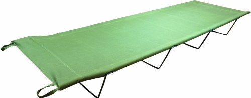 HIGHLANDER - Tumbona y Cama de campin, Color Oliva, FUR008