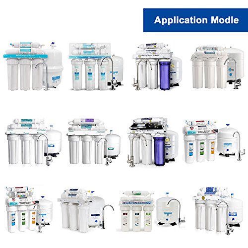 HiKiNS 1812 – 50 GPD RO ósmosis inversa Membrana hogar purificador de Agua Ro Universal Compatible con Filtro de Repuesto para casa purificador de Agua de ósmosis inversa