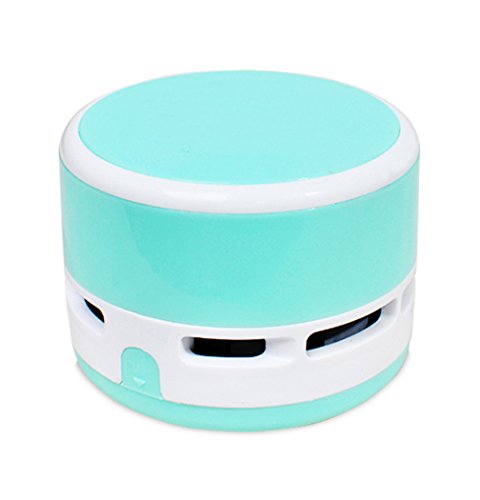 Hillento Mini Aspirador, Corless de Mano de Limpieza portátil multifunción de sobremesa miga de Escritorio para el Teclado barredora Oficina en casa y el Coche, Azul