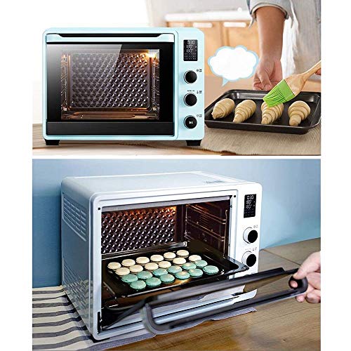 HIZLJJ Horno Inteligente de Vapor con Mini Horno Horno casero Pizza multifunción Horno eléctrico Inteligente Cocina programable multimodo, pequeña e Inoxidable