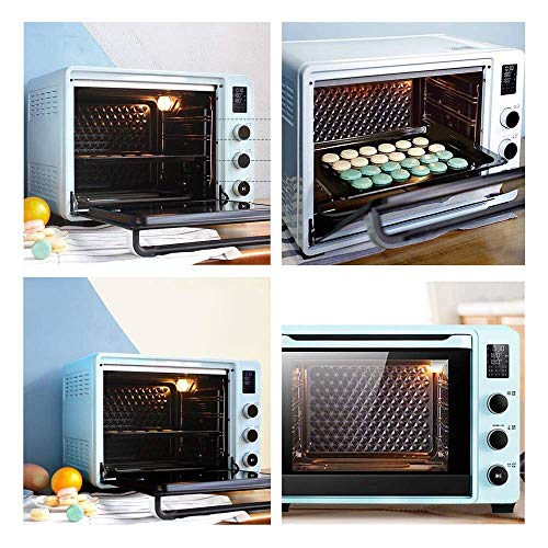 HIZLJJ Horno Inteligente de Vapor con Mini Horno Horno casero Pizza multifunción Horno eléctrico Inteligente Cocina programable multimodo, pequeña e Inoxidable