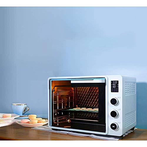 HIZLJJ Horno Inteligente de Vapor con Mini Horno Horno casero Pizza multifunción Horno eléctrico Inteligente Cocina programable multimodo, pequeña e Inoxidable