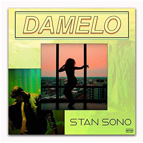 HJZBJZ Damelo Stan Sono Pop Music Stars Posters Sala de Estar Arte de la Pared Impresiones en Lienzo Decoración para el hogar -20x20 Pulgadas Sin Marco 1 Uds
