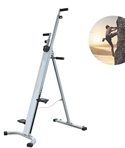 HLLXX Fitness Stepper Climber, Máquina de Escalada Vertical, Gimnasio en casa Escalada máquina, Plegable, Entrenamiento Fitness, Capacidad De Carga De 150 Kg, para Deportes De Interior
