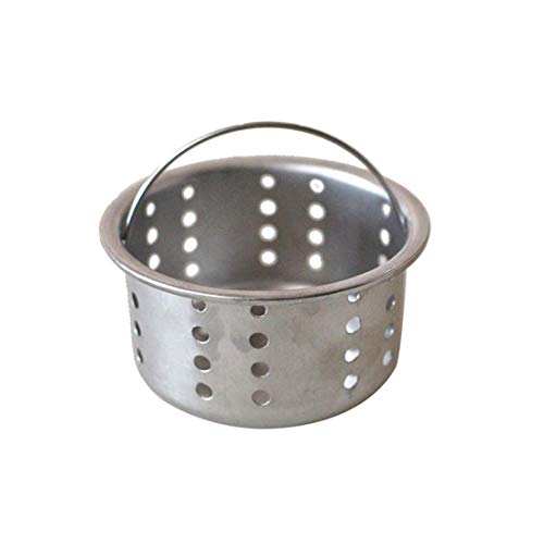 HNQH Filtro de fregadero de cocina, colador de fregadero de acero inoxidable, tapón de eliminación de fregadero filtro filtro de baño colector de pelo