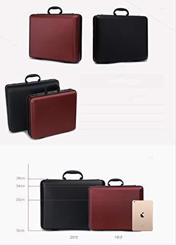 HOKVJ Cash Box Abs Caja De Contraseña Portátil, Maletín De Negocios, Herramientas E Instrumentos, Taquilla, Equipaje De Embarque.