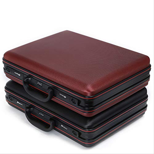 HOKVJ Cash Box Abs Caja De Contraseña Portátil, Maletín De Negocios, Herramientas E Instrumentos, Taquilla, Equipaje De Embarque.