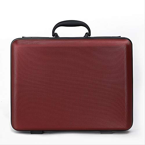 HOKVJ Cash Box Abs Caja De Contraseña Portátil, Maletín De Negocios, Herramientas E Instrumentos, Taquilla, Equipaje De Embarque.