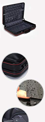 HOKVJ Cash Box Abs Caja De Contraseña Portátil, Maletín De Negocios, Herramientas E Instrumentos, Taquilla, Equipaje De Embarque.