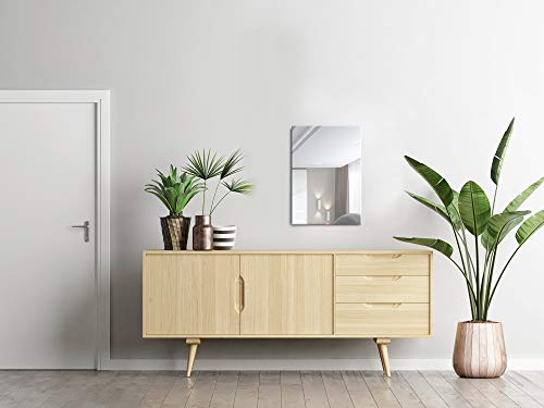 Homestyle - Espejo de pared sin marco (50 x 70 cm, fabricado en Alemania)