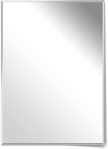 Homestyle - Espejo de pared sin marco (50 x 70 cm, fabricado en Alemania)
