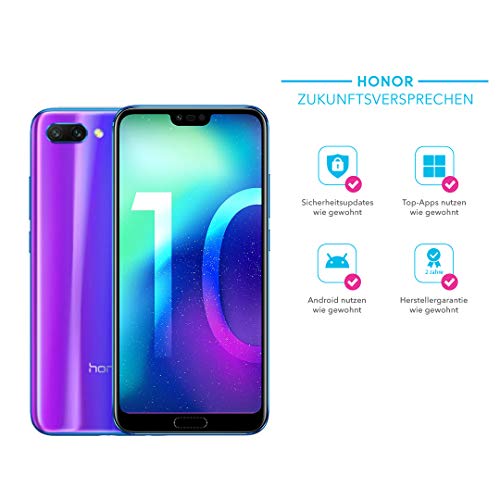 Honor 10 5.84" SIM Doble 4G 4GB 128GB 3400mAh Azul - Smartphone (14,8 cm (5.84"), 4 GB, 128 GB, 24 MP, Android 8.0, Azul)