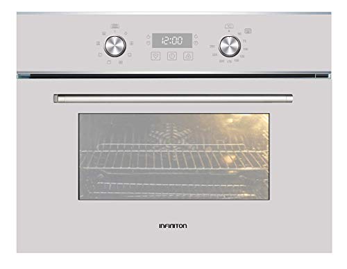 Horno ELECTRICO INFINITON 45CM (Medio, 40L, Eléctrico, Integrado, Display LED, 2750W) (Blanco)
