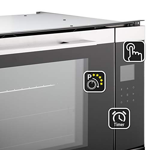 Horno eléctrico integrado Maxi (90 cm, 96 l, 3,4 kW, sistema de parrilla/tostado, TouchSelect, asador giratorio, cajones telescópicos, sistema de limpieza ComfortClean) EB9105ED - KKT KOLBE