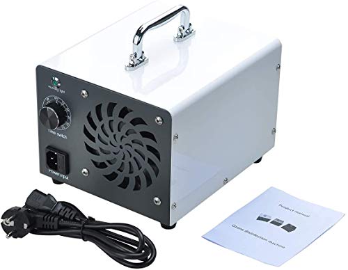 HORO.ES Generador de ozono Comercial, eliminador de olores, purificador de Aire de ozono Industrial, 10.000 MG/h, ionizador para Habitaciones, Humo, Coches y Mascotas - Blanco