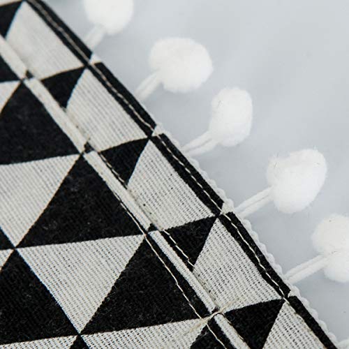 Hotgirlhot - Protector contra el polvo para frigorífico, lavadora, diseño triangular, 55 x 130 cm