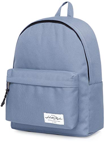 Hotstyle SIMPLAY Plus Mochila Escolar Clásico, Azul Claro de Acero