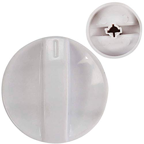 Hpamba Universal Cocina de Gas Botones de Control Gas Perillas Botones Estufa de Gas Perilla de Metal Perilla Horno Cocina Control Universal Perilla universales de Control Horno (4 piezas, blancas)