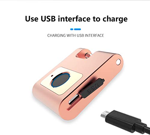 Huella digital Bluetooth Candado, huella digital sin llave de bloqueo, recargable bloqueo antirrobo escuela de una sola tecla de desbloqueo USB portátil, conveniente para gimnasia maleta de equipaje,A