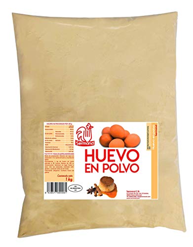 Huevo en polvo. Bolsa de vacío de 1 Kg.