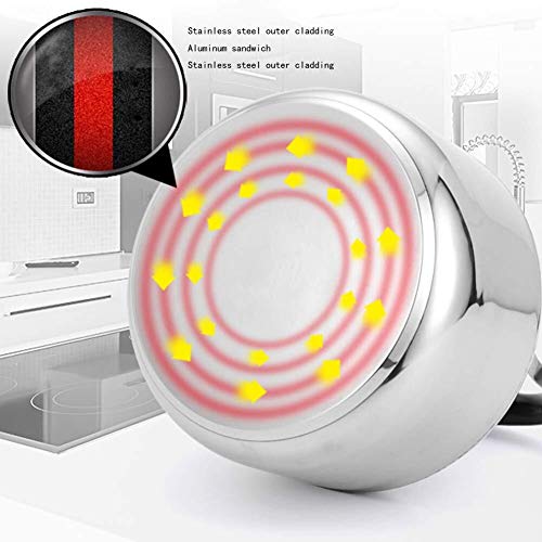 HUIYUAN Tetera silbante Tetera con Silbido De Acero Inoxidable, Estufa De Inducción, Hervidor De Agua For Todos Los Tipos De Placas/Quemadores Apto para la Cocina (Color : 6.5L)
