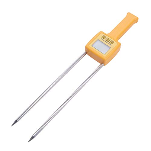 Húmedo Digital Detector Medidor medidor de humedad digital portátil de grano Medidor de Humedad TK100S uso for el maíz, trigo, arroz, Bean, harina de trigo, Precisa y refinada