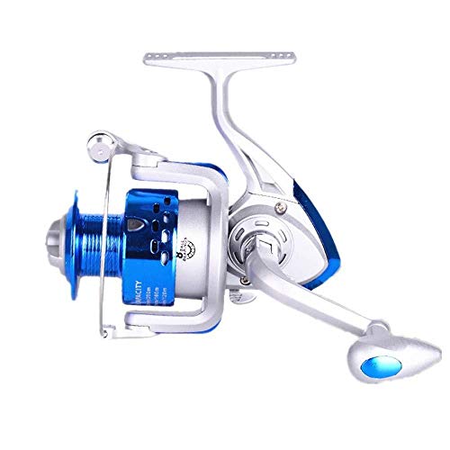 HXF- Pesca Pesca Línea Sea Fish Rueda Tiro Largo por Completo Alrededor del Ancla de la Rueda de Pescado Venta Directa de fábrica Principal del Metal de hilar Precisión (Size : 5000)