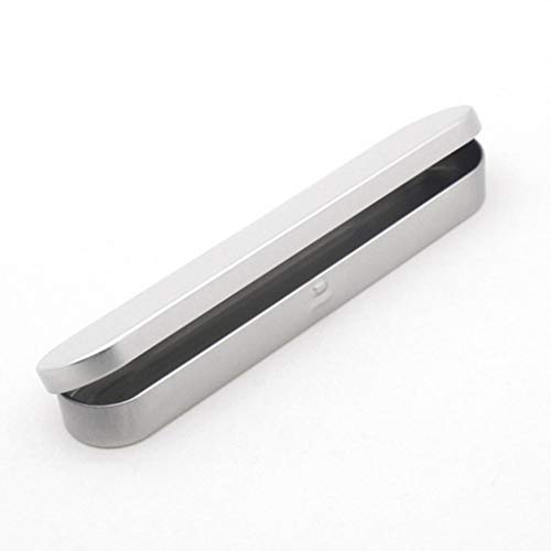 HXHX Cigarrillo electrónico Titular de la Caja de Metal Aguja del acné Cubiertos de Tabaco Bolsillo Cigarro Rectangular Caja de hojalata Paquete 100 Uds