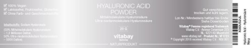 hyalu Electronic Acid – ácido hialurónico polvo