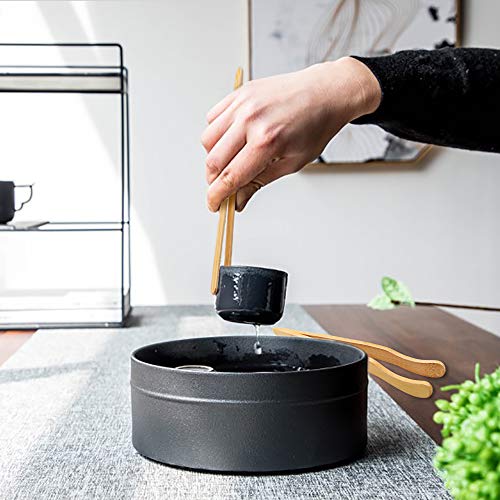 Hysagtek Pinzas de bambú para tostadora, para cocinar tostadas, pan, pastillas de té, servir alimentos y carne volteada (8 paquetes/7.08")